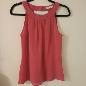Banana Republic Silk Sleeveless Pink Top Size 0